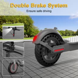 JUICEASE 2025 Solid Tire Electric Scooter 8.5/10 Inch 25/35KM Range Waterproof Escooter Remarkable Max Speed Scooter Electric