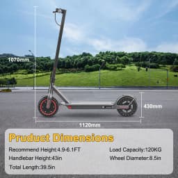 JUICEASE 2025 Solid Tire Electric Scooter 8.5/10 Inch 25/35KM Range Waterproof Escooter Remarkable Max Speed Scooter Electric