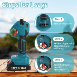 30mm Cordless Electric Pruning Shears Brushless Rechargeable Fruit Tree Bonsai Beautify Tool For Makita 18v Battery