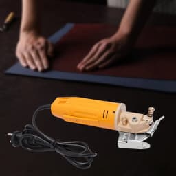 170W Electric Rotary Scissors Power Cutter 220V for Cutting Canvas, Carpet, Footbed, Fabric, Cotton, Silk, Synthetic Fiber
