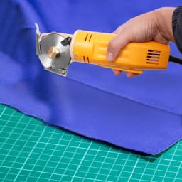 170W Electric Rotary Scissors Power Cutter 220V for Cutting Canvas, Carpet, Footbed, Fabric, Cotton, Silk, Synthetic Fiber