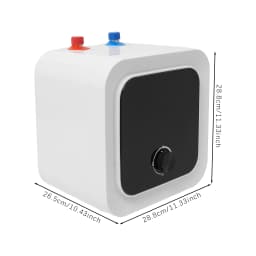 6/8L Water Heater, 1500W Water Heater, Electric Mini Tank Water Heater, Bathroom Kitchen Instant Electric Water Heater