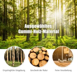 175 cm coat rack with 9 hooks, free-standing wood dresses stand with adjustable height, coat stand in tree shape