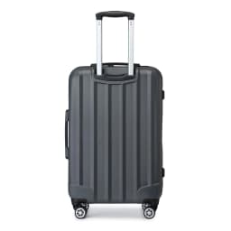 Kono Lightweight ABS Hardshell Trolley Case with 4 Rolls and Combination Lock, hand luggage Size (3 sizes available)