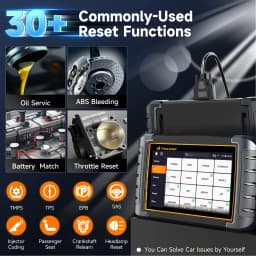 FOXWELL NT809 Automotive Scanner Bidirectional Test All System 30+ Reset Injector Coding Throttle Relearn Diagnostic Tool