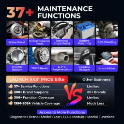 LAUNCH X-431 PROS Elite Car Diagnostic Tools Professional OBD 2 Diagnostic Tool Auto Automotive Tool Auto Scanner
