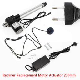 Powerful Linear Actuator with 24V Motor, 6000N Load Capacity, 9-inch Stroke, Low Noise, and IP44 Protection