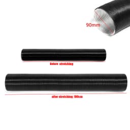 90mm Air Pipe Exhaust Fan Alum Hose Corrugation Intake Outlet Tube Car Air Conditioning Truck for Webasto Heater Accessories