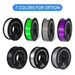 PLA Filament for 3D Printer 1.75mm Dimensional Accuracy +/- 0.03mm 1kg 3D Printing Material Spool (2.2 lbs)