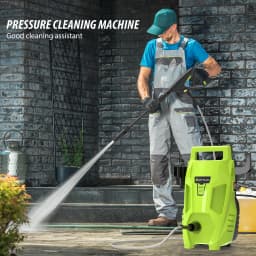 DayPlus Hochdruckreiniger, elektrischer Waschpistole 200Bar/3000PSI-3000W Strahlwasserreiniger für Terrassen, Autos, Garten