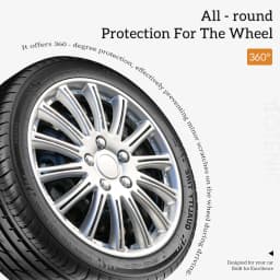 14in Umbrella Style Hubcaps Universal Fit Wheel Covers for Cars Set of 4 Fits Steel Wheel Cover Replacement Hubcap for R14 Tire