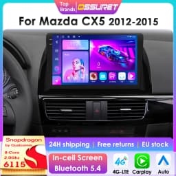 360Camera 2Din Android 13 Car Radio For Mazda CX5 CX-5 CX 5 2012-2015 Car Multimedia GPS 4G Carplay Intelligent Screen autoradio
