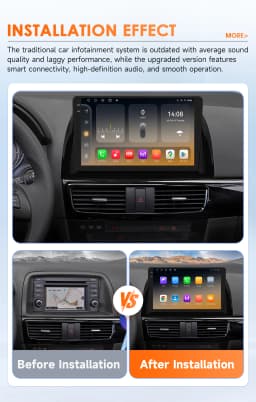 360Camera 2Din Android 13 Car Radio For Mazda CX5 CX-5 CX 5 2012-2015 Car Multimedia GPS 4G Carplay Intelligent Screen autoradio