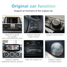 Bonroad 8GB 128GB Snadragon Android 13 Car Radio Screen For BMW F20 F21 F22 F30 F31 F32 F34 F36 Multimedia Player GPS Navigation