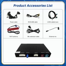 Road Top Wireless Android Auto For BMW Car X1 E84 X5 E70 X6 E71 CIC 2009-2015 Carplay Interface Mirror Link Air Play