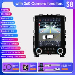 Hizpo Car Android For Renault Megane 4 Radio Samsung Koleos SM6 Talisman 2017 - 2019 For Tesla Style 4G WIFI GPS Navi Multimedia