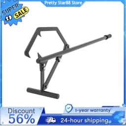 Wood Lifter 51 Inches Rust-Resistant Adjustable Logging Roller Cant Hook Effortless Cleaning Logging Tools for Lifting Wood