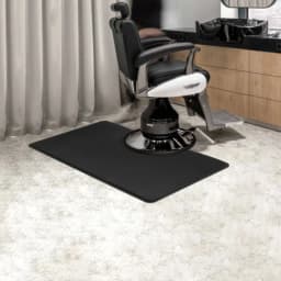 Salon Floor Mat 3ft X 5ft Anti Fatigue Barber Shop Chair Mat for Chair Base Anti Slip and Waterproof PU Mat