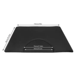 Salon Floor Mat 3ft X 5ft Anti Fatigue Barber Shop Chair Mat for Chair Base Anti Slip and Waterproof PU Mat