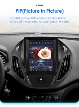 Hizpo 9.7" ForTesla Style Radio For Ford Tourneo Transit 2012-2023 4G Car Multimedia GPS Wireless CarPlay Android Auto Navi Wifi