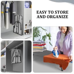 Foldable Ironing Board With Iron Rest, Small Ironing Board Portable Tabletop Ironing Board Wiht Non-Slip Feet For Home Travel