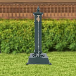 Freestanding Floor Mounted Faucet Rust Resistance Easy To Clean Retro Water Column Faucet for Parks/Farms/Schools/Yards/Gardens