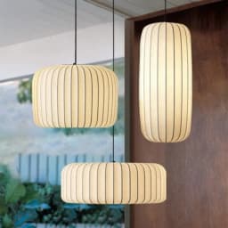 Modern Japanese Wabi Sabi Silk Chandelier E27 Hanging Light Nordic Home Decor for Living Dining Room Bedroom B&B Loft No Bulb