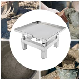 35*35cm 50w 3600rpm Large-Capacity Concrete Vibration Table Vibration Platform Stainless Steel Efficient Vibration Durable
