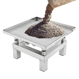 35*35cm 50w 3600rpm Large-Capacity Concrete Vibration Table Vibration Platform Stainless Steel Efficient Vibration Durable