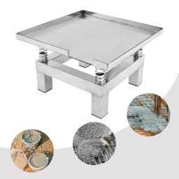 35*35cm 50w 3600rpm Large-Capacity Concrete Vibration Table Vibration Platform Stainless Steel Efficient Vibration Durable