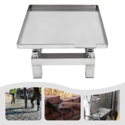 35*35cm 50w 3600rpm Large-Capacity Concrete Vibration Table Vibration Platform Stainless Steel Efficient Vibration Durable