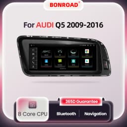 BONROAD For Audi Q5 2009-2016 Android Car Radio Multimedia Player Carplay Touch Screen Bluetooth WIFI GPS Navigation Stereo
