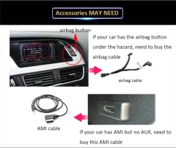 BONROAD For Audi Q5 2009-2016 Android Car Radio Multimedia Player Carplay Touch Screen Bluetooth WIFI GPS Navigation Stereo