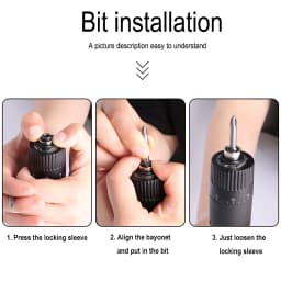 Adjustable Electric Screwdriver,Automatic Speed Industrial Torque Power Tool 36V Screw Drill Bit Optional,Electric Drill Repair