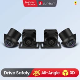 3D 360° Surround View Camera 720P Resolution WaterProof 190° Wide Angle Reverse Parking Camera for Junsun DVD Car Accessories