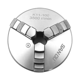 3-Jaw Self-Centering Lathe Chuck | Precision 30-90 mm Clamping for CNC/Metalworking | HRC54 Hardened Chuck with Spring/Wrench
