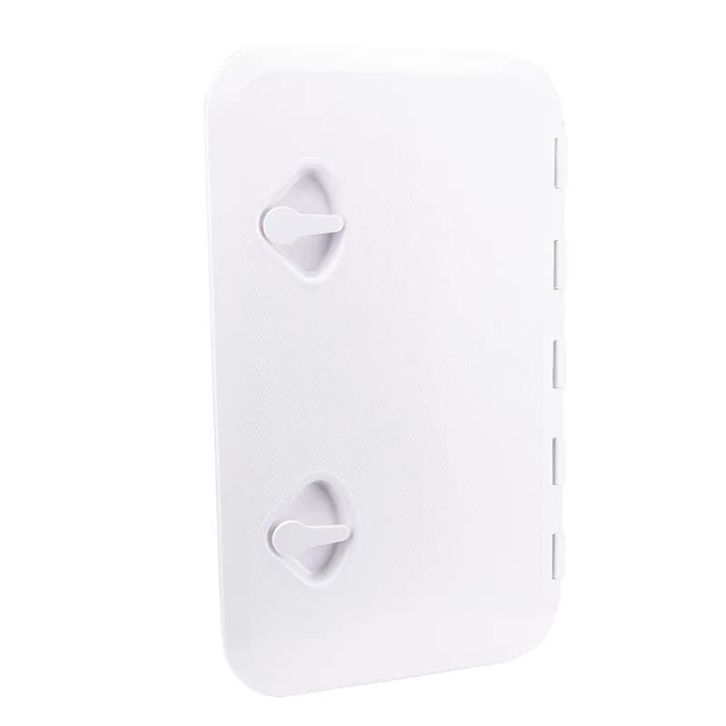 Marine Deck Access Hatch Boat Hatch Rectangle Boat Deck Hatch 606 x 353mm White Heavy Duty Lid with Non-Slip Surface