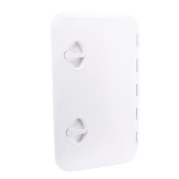 Marine Deck Access Hatch Boat Hatch Rectangle Boat Deck Hatch 606 x 353mm White Heavy Duty Lid with Non-Slip Surface