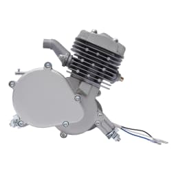 BYMAOCAR 80CC 2-Stroke Motor Engine set Petrol Gas Engine Bicycle Bike Motor Kit Fit DIY Air Cooling Black 14MM