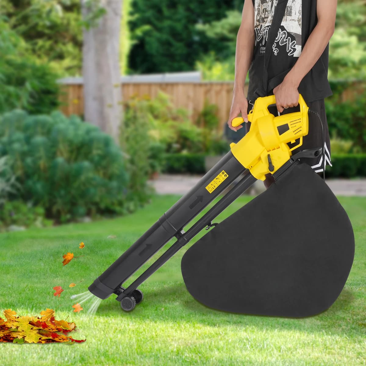 Electric Blade Blower Handheld Blade Blower Courtyard Garden Blower