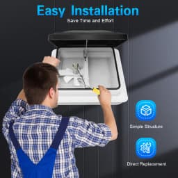 Roof Vent Skylight 42 x 42 cm for Caravans or Motorhomes RV Accessories RV Caravan Trailer Skylight Roof Vent Hatch