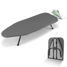 Foldable Ironing Board With Iron Rest Portable Tabletop Ironing Board Wiht Non-Slip Feet For Home Travel Use