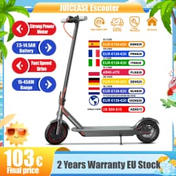 2026 New JUICEASE 7.8-14.5AH Electric Scooter High Speed 25-45KM Ultra Long Range Smart Aovopro APP Electric Scooter with Double Brake