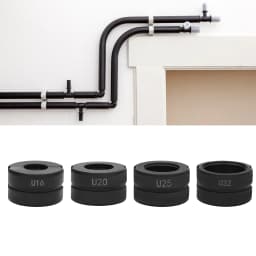 Presser Jaws Set U16/20/25/32,TH16/20/26/32mm, V15/18/22/28mm Crimping Dies Tubular Clamp Kit