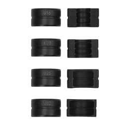Presser Jaws Set U16/20/25/32,TH16/20/26/32mm, V15/18/22/28mm Crimping Dies Tubular Clamp Kit