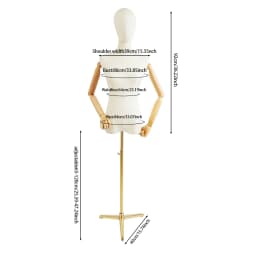 Female Mannequins Female Clothes Rack Mannequin Body Stand Half Body Female Nude Model