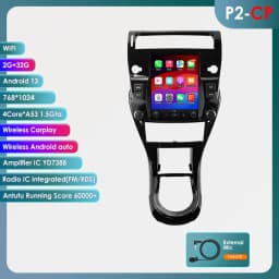 Hizpo 9.7" For Tesla Style Car Radio For for Citroen C4 C-Triomphe C- Quatre 2004 - 2012 Carplay Android Auto Electronic Devices