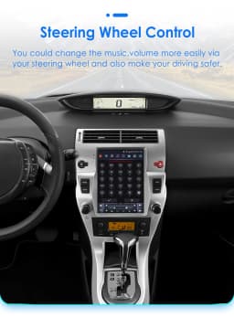 Hizpo 9.7" For Tesla Style Car Radio For for Citroen C4 C-Triomphe C- Quatre 2004 - 2012 Carplay Android Auto Electronic Devices