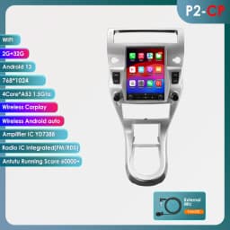 Hizpo 9.7" For Tesla Style Car Radio For for Citroen C4 C-Triomphe C- Quatre 2004 - 2012 Carplay Android Auto Electronic Devices