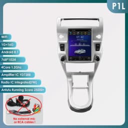 Hizpo 9.7" For Tesla Style Car Radio For for Citroen C4 C-Triomphe C- Quatre 2004 - 2012 Carplay Android Auto Electronic Devices